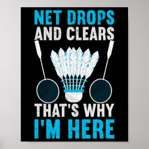Poster Net Drops And Clears C'est pourquoi je suis ici Dm