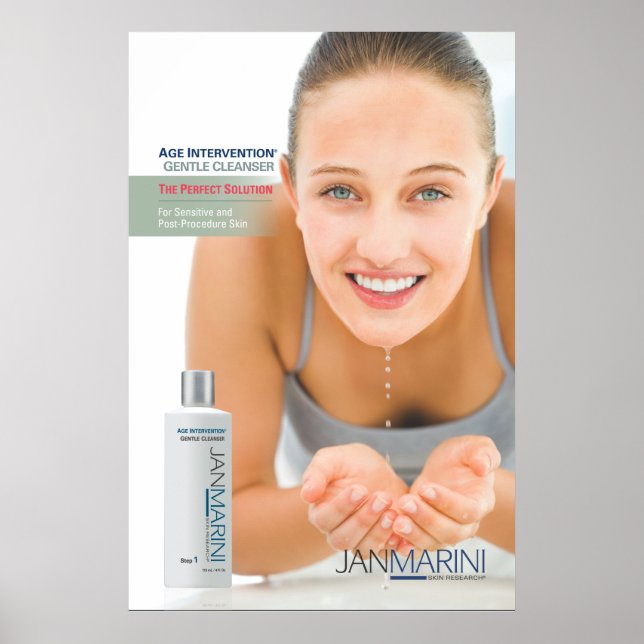 Poster Nettoyeur intelligent AI 24x36" (Devant)