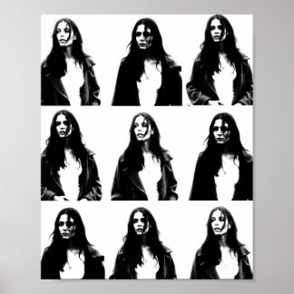 Poster Neuf fois un étranger