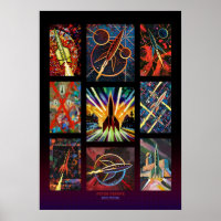Poster neuf roquettes