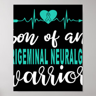 Poster Neuralgie Trigeminal Sensibilisation Caricature Tu