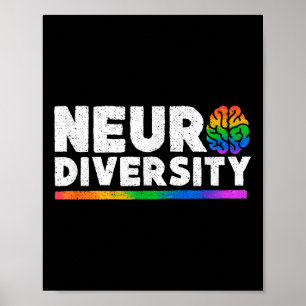 Poster Neurodiversité Autisme Et Sensibilisation À La San