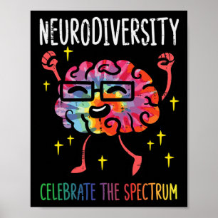 Poster Neurodiversité Sensibilisation sur l'autisme Cerve