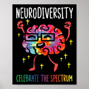 Poster Neurodiversité Sensibilisation sur l'autisme Cerve