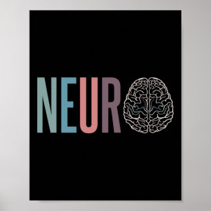 Poster Neurologie Neuro Infirmière Neuro Escadron Neuro