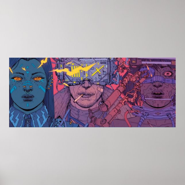 Poster Neuromancer 3030 (Devant)