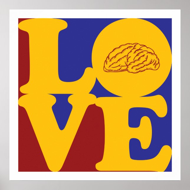Poster Neuroscience Love (Devant)