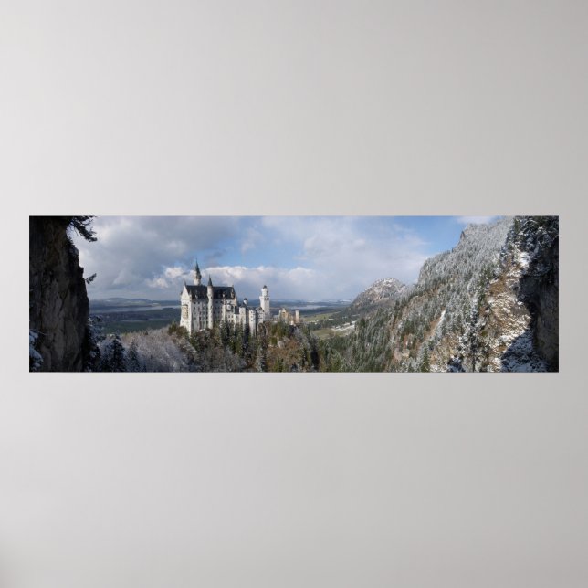 Poster Neuschwanstein (Devant)