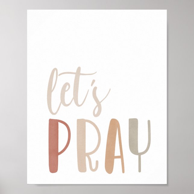 Poster Neutre Imprimé Jouons, IMPRIMABLE Art Mural, Neut (Devant)