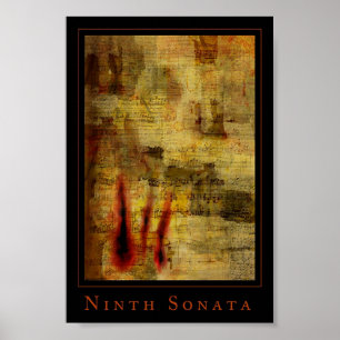 Poster neuvième sonate