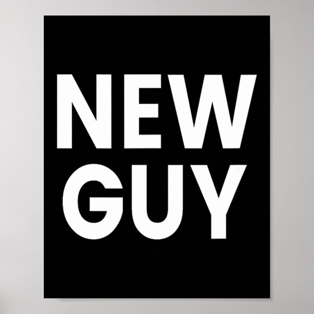 Poster New Guy  (Devant)