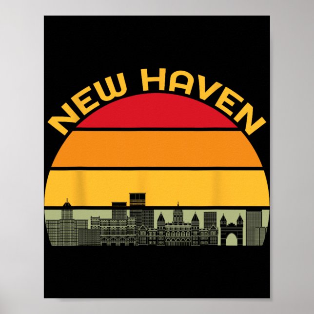 Poster New Haven Zza Catal Of The World Connecticut Azza  (Devant)