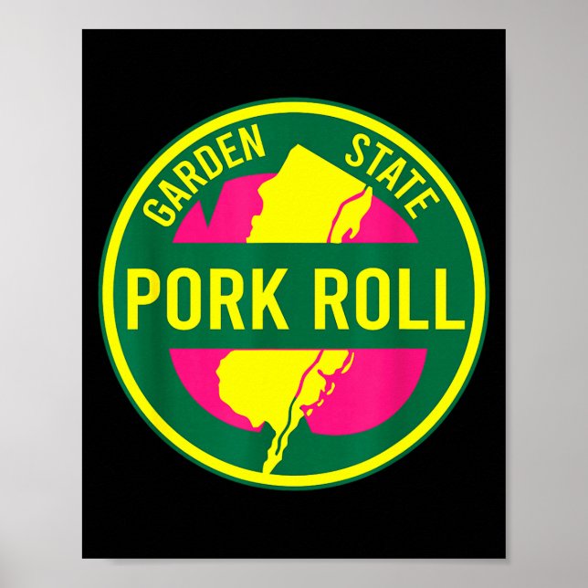 Poster New Jersey Rk Roll Nj Garden State Parkway Sign Gr (Devant)