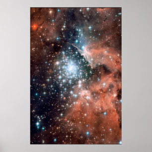 Poster New Stars in NGC 3603 20x30 (20x30)