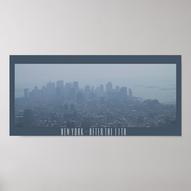 Poster New York - Après le 11ème (Devant)