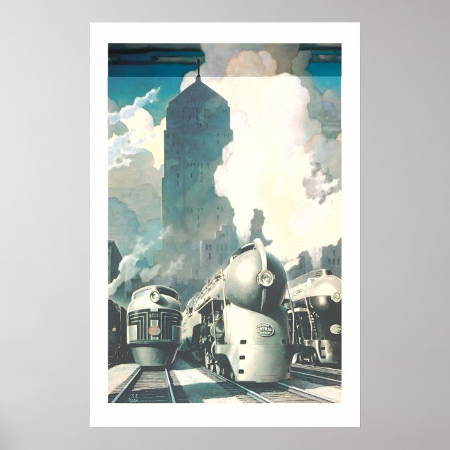 Poster New York Central System  Classic Collection Art (Devant)