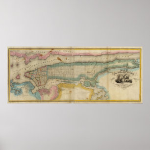 Poster New York City & Comté