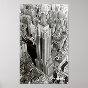 Poster New York City - Empire State Building