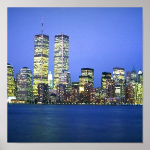 Poster New York City la nuit