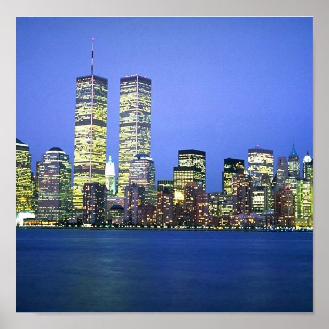 Poster New York City la nuit (Devant)