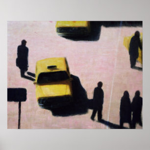 Poster New York roule au sol 1990