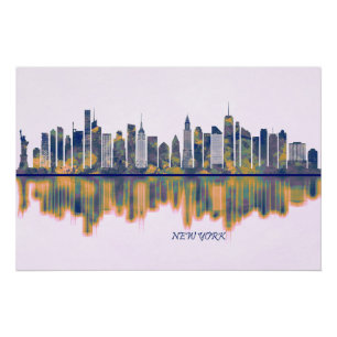 Poster New York Skyline