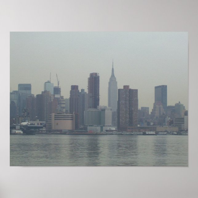 Poster New York Skyline (Devant)