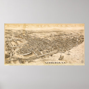 Poster Newburgh, New York (c1900)