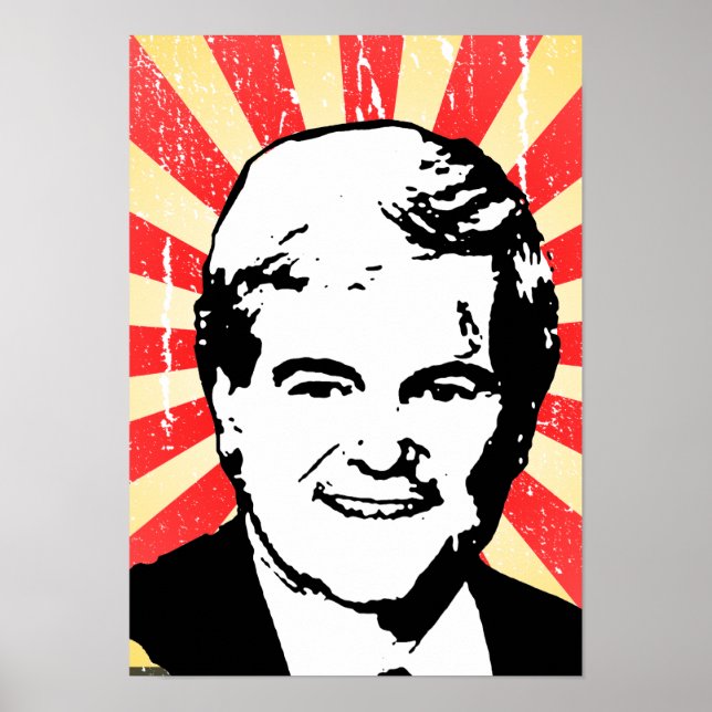 Poster Newt Gingrich (Devant)