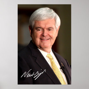 Poster Newt Gingrich