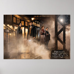 Poster NEWT SCAMANDER™ & Co. à la gare
