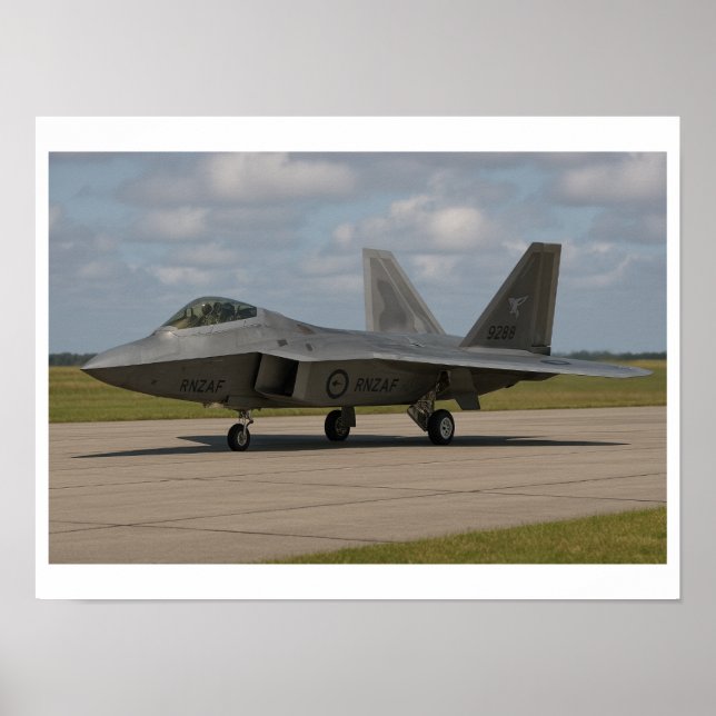 Poster Next-gen RNZAF fighter (Devant)