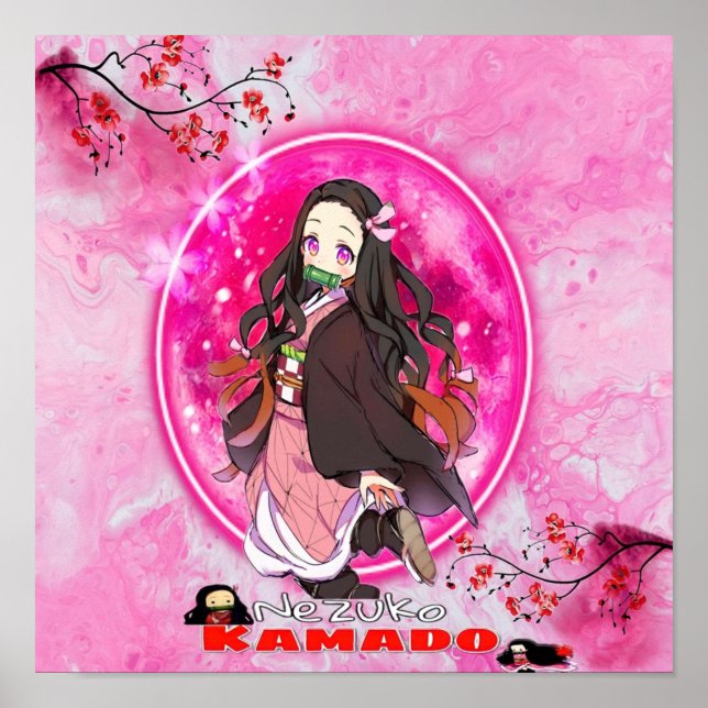 Poster Nezuko Kamado (Devant)