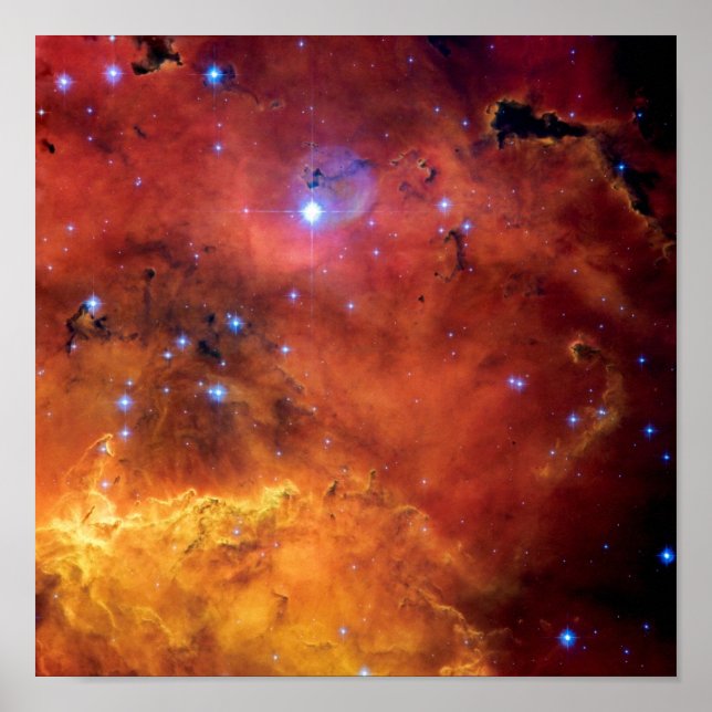 Poster NGC 2467 Nebula - Télescope spatial Hubble Photo (Devant)