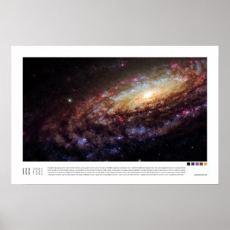 Poster NGC 7331 (Caldwell 30)