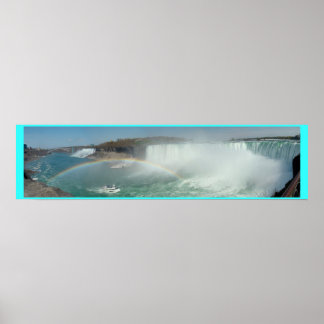 Poster Niagara Falls Rainbow
