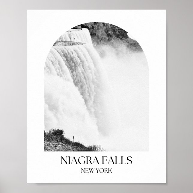 Poster Niagra Falls New York Arch (Devant)