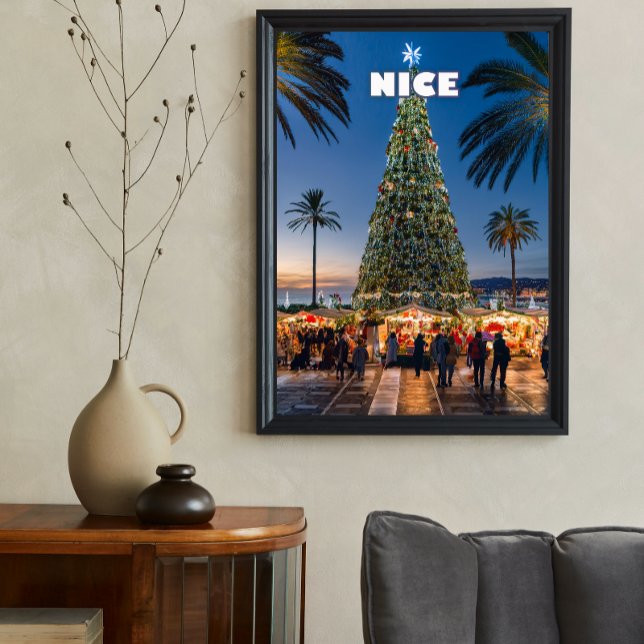 Poster Nice Christmas Magic (Créateur téléchargé)