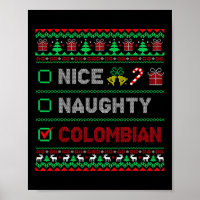 Nice Naughty Colombian Christmas Checklist Colombi