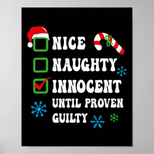 Poster Nice Naughty Innocent Jusqu'À La Culpabilité Prove