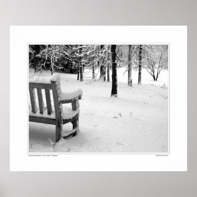 Poster Nichols Arboretum #3 (Devant)