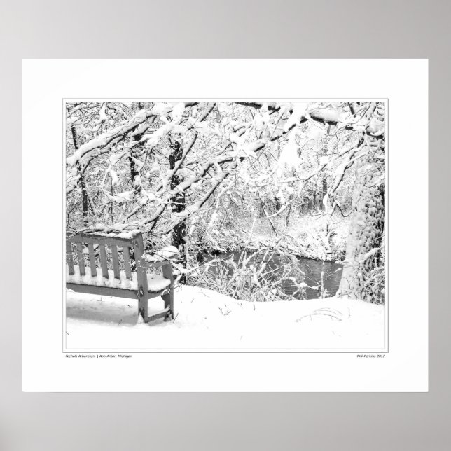 Poster Nichols Arboretum #4 (Devant)