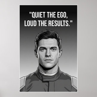 Poster Nico Hülkenberg Racing Vector – Faire taire l'ego 