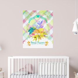 Poster Nid d'oiseaux de rêves doux.