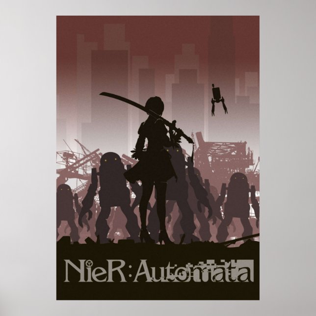 Poster Nier Automata (Devant)
