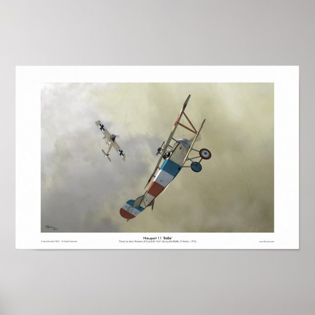 Poster Nieuport 11 "BéBé" (Devant)