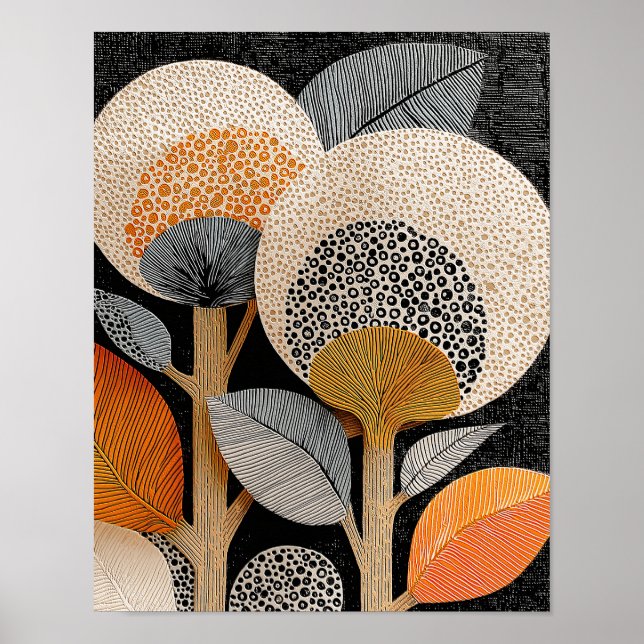 Poster Night Bloom #6 - Téléchargement numérique 4x5 (Devant)