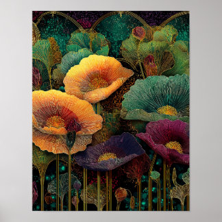 Poster Night Garden sur Vénus #9 - 4x5 Téléchargement num