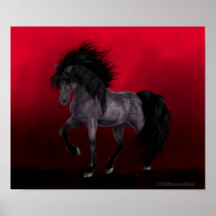 Poster Night Mare Attend L'Affiche D'Art Gothique