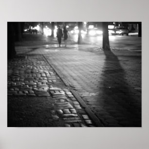Poster Night Romance - Central Park East - New York City